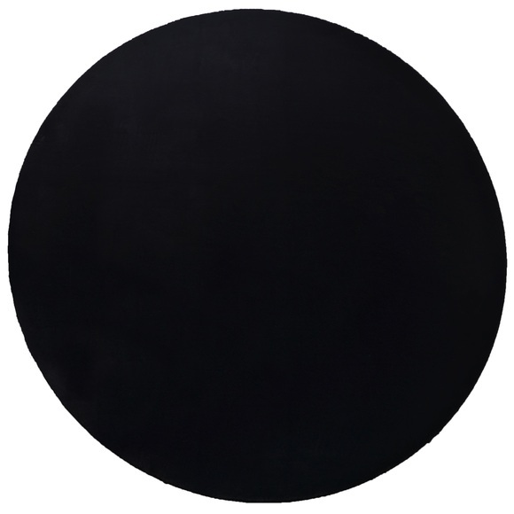Leonique Fellteppich »Balu«, rund, 20 mm Höhe, Kunstfell in Kaninchenfell Haptik, fussbodenheizungsgeeignet, pflegeleicht, ideale Teppiche für Wohnzimmer, Schlafzimmer, Esszimmer, Arbeitszimmer