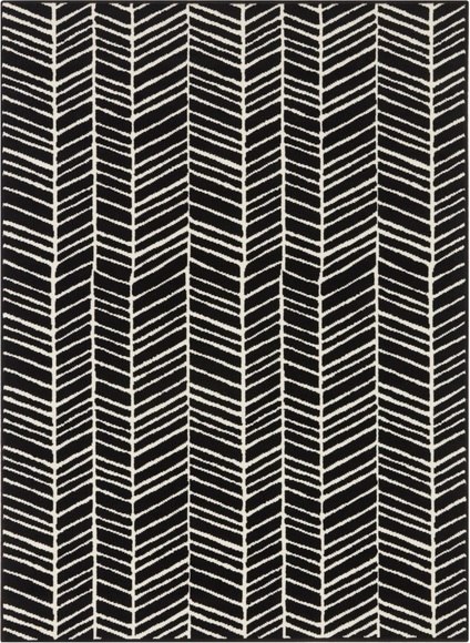 andas Teppich »Luke«, rechteckig, 8 mm Höhe, Kurzflor, Streifen Design, kräftige Farben. Wohnzimmer, Schlafzimmer, Arbeitszimmer. Robust, Pflegeleicht, Gekettelt