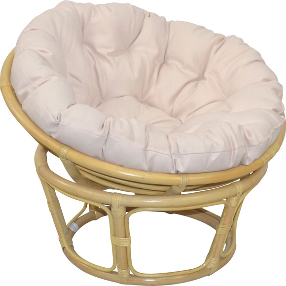 Home affaire Rattanstuhl »Papasansessel«, aus geflochtenem Rattan, in verschiedenen Grössen (80-110 cm)