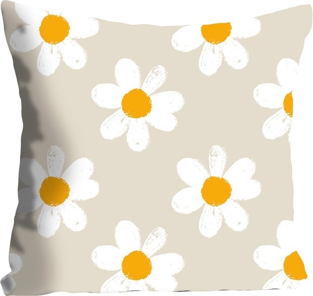 queence Dekokissen »Levke«, (1 St.), mit Gänseblümchen