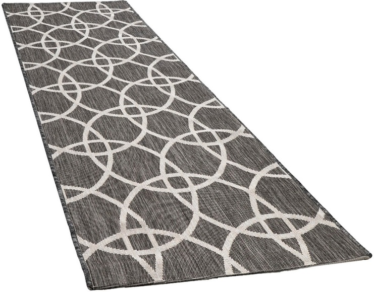 Paco Home Läufer »Coco 208«, rechteckig, 4 mm Höhe, Teppich-Läufer, Flachgewebe, In- und Outdoor geeignet, ideal in Diele & Flur