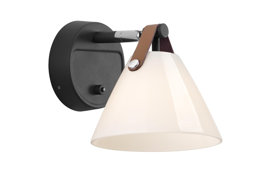 Wandleuchte, Nordlux DFTP, »Strap 15 G9, Schwarz«