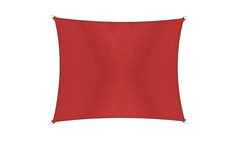 Windhager Sonnensegel »Rechteck 3x4m, rot«
