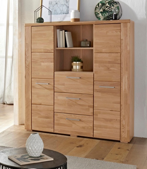 Woltra Highboard »Celle«, Breite 130 cm