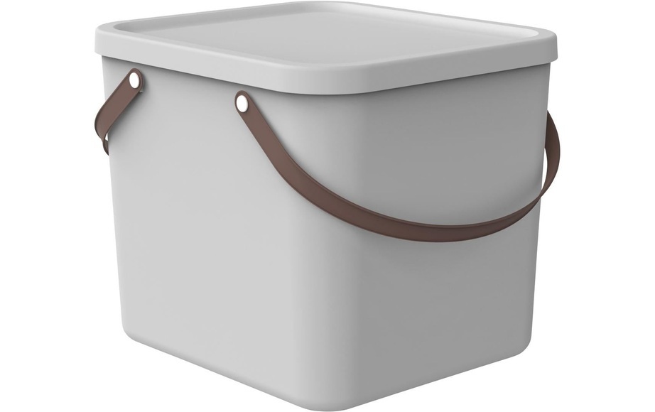 ROTHO - Aufbewahrungsbox ALBULA - weiss - recyceltes Material - 36/40/34 cm