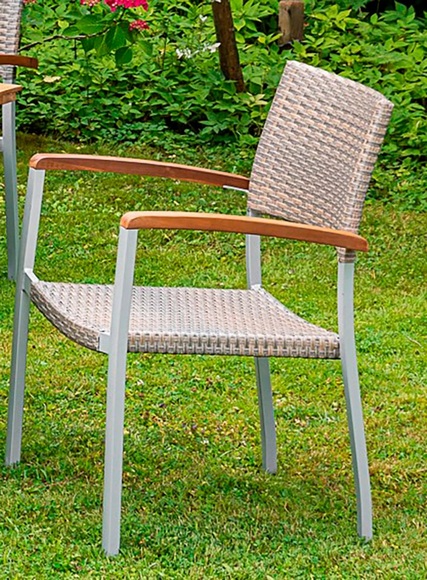 MERXX Gartensessel »Silano«, Aluminium/Kunststoff