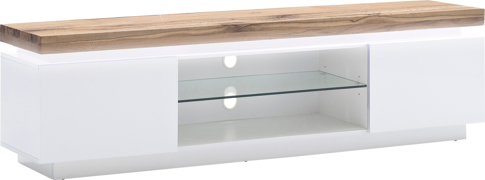home24 TV-Lowboard Roble I (inkl. Beleuchtung)