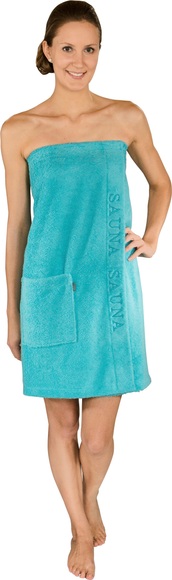 Wewo fashion Kilt »9534«, (1 St.), Saunakilt für Damen, mit Stickerei Sauna