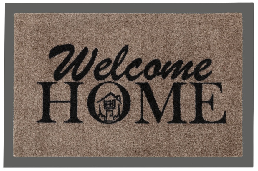 Fussmatte, Hanse Home, »Welcome Home«, rutschhemmend beschichtet