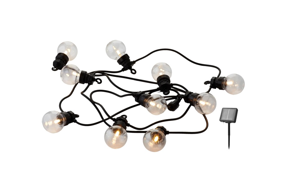 LED-Solarlichterkette Lucas Start-Set, klar