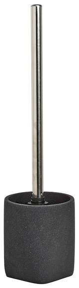 Zeller - WC-Bürste 'Dark Stone', Polyresin, schwarz