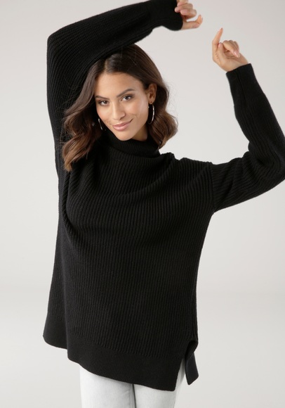 Laura Scott Longpullover, aus weichem Grobstrick - NEUE KOLLEKTION