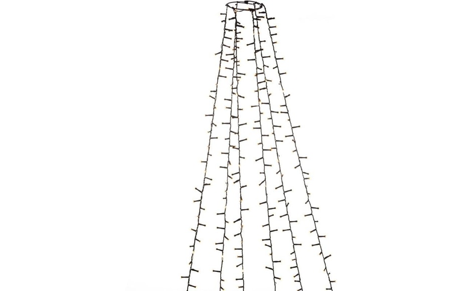 Konstsmide 6651-830 LED-Baummantel Außen EEK: E (A - G) netzbetrieben Anzahl Leuchtmittel 1080 LED Bernstein Beleuchtete