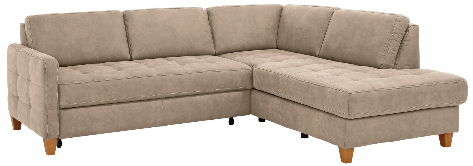Home affaire Ecksofa »Earl«, wahlweise auch mit Bettfunktion oder Bettfunktion mit Bettkasten