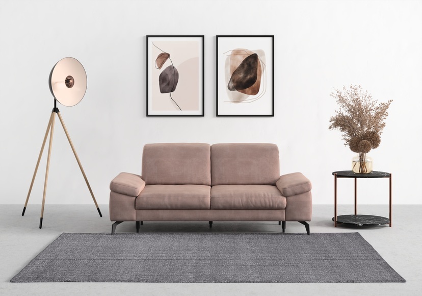 sit&more 2,5-Sitzer »Cabana«, Breite 211 cm, mit oder ohne Sitztiefen-, und Kopfteilfunktion