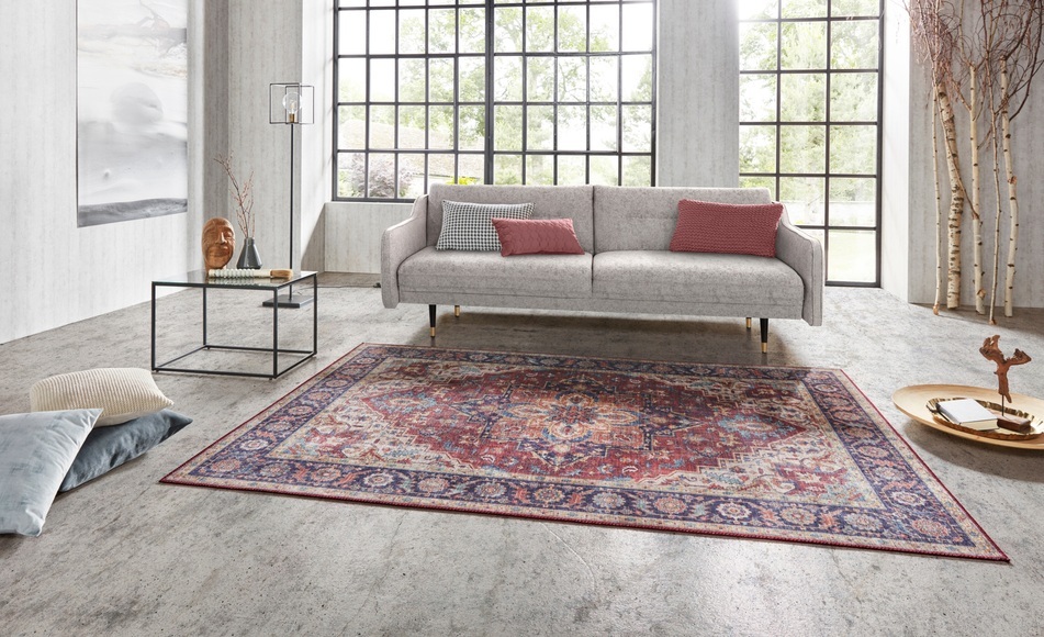 Teppich, »Anthea«, NOURISTAN, rechteckig, Höhe 5 mm, maschinell gewebt