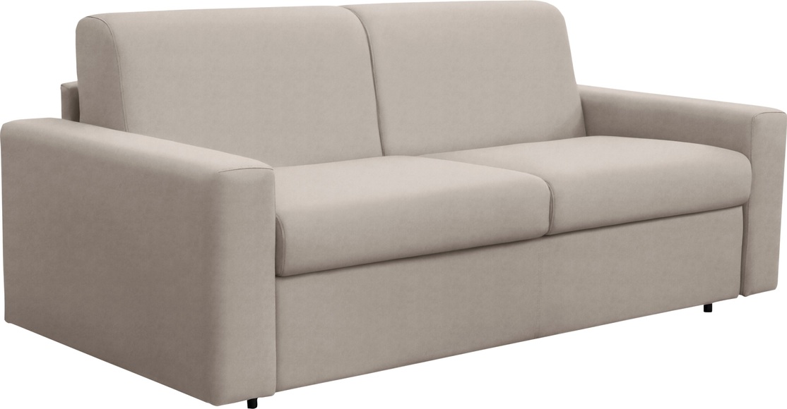 Home affaire Schlafsofa »Bari«, inklusive Matratze und klappbaren Bettunterbau, Liegefläche 140/208 cm