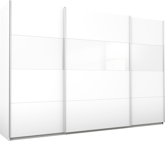 rauch ORANGE Schwebetürenschrank »Quadra«, mit Glaselementen