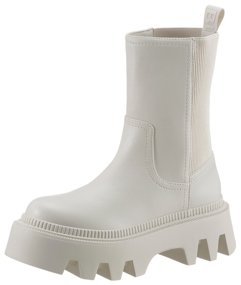 Buffalo Chelseaboots »FLORA CHELSEA HI«, mit Anziehlasche