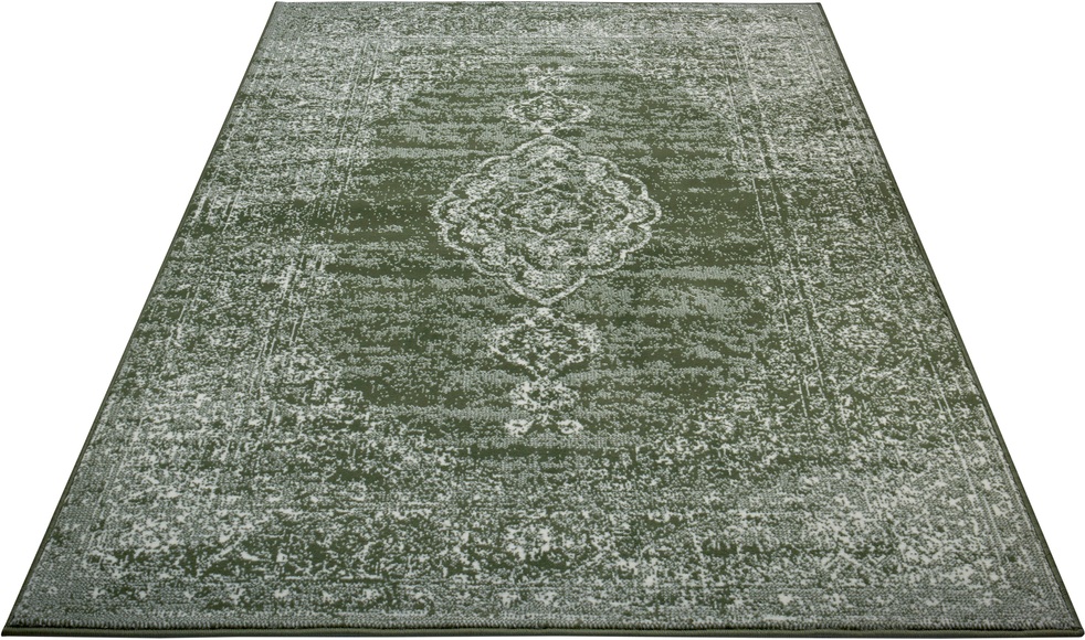 HANSE Home Teppich »Meridional«, rechteckig, 9 mm Höhe, Weicher Flor, Orient Design, ringsum gekettelt, strapazierfähig, pflegeleicht, Wohnzimmer, Schlafzimmer, Büro, aus der EU