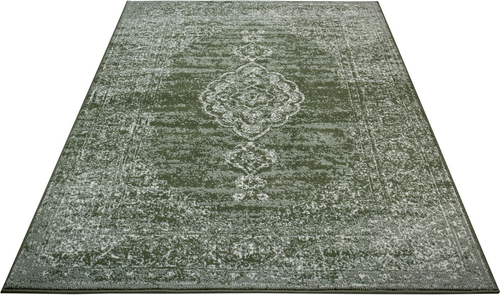 HANSE Home Teppich »Meridional«, rechteckig, 9 mm Höhe, Weicher Flor, Orient Design, ringsum gekettelt, strapazierfähig, pflegeleicht, Wohnzimmer, Schlafzimmer, Büro, aus der EU
