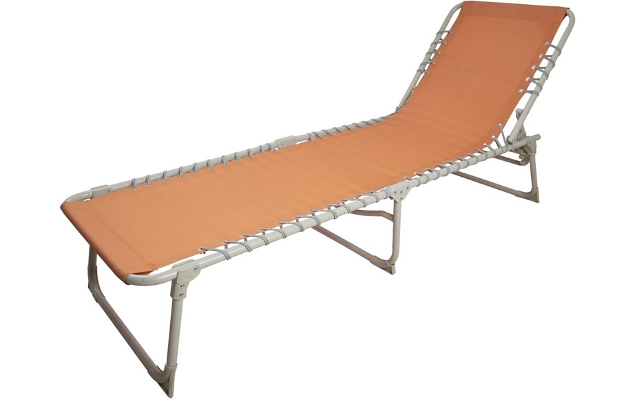 KOOR Gartenliege »flach peach«