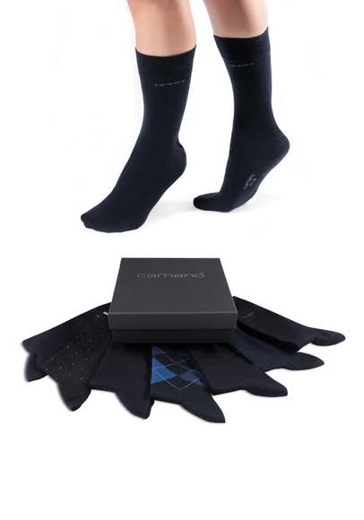 Multipack,socken Waden Herren Marine 39-42