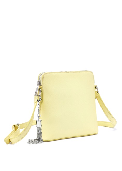Vivance Umhängetasche, Handtasche, Minibag mit abnehmbarer Tassel VEGAN