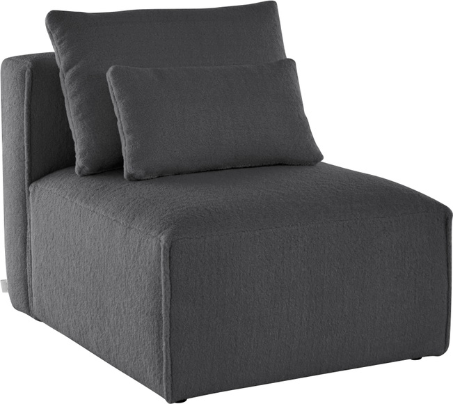 Guido Maria Kretschmer Home&Living Sessel »Comfine«, Modul-Sessel zur indiviuellen Zusammenstellung eines perfekten Sofas, in 3 Bezugsvarianten und vielen Farben