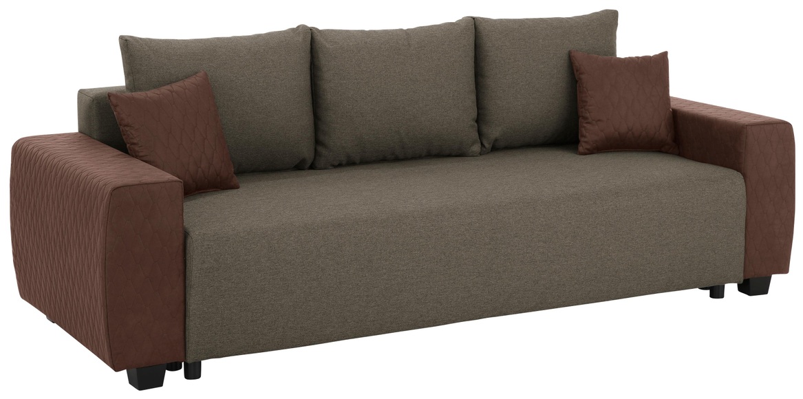 Home affaire Schlafsofa »Bella«, mit geprägtem Bezug bei Armlehnen