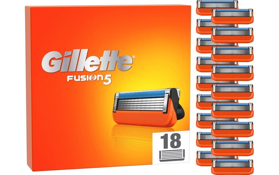 Gillette - 18er-Pack Rasierklingen Fusion5
