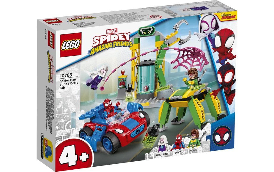 10783 Marvel Spidey und seine Super-Freunde: Spider-Man in Doc Ocks Labor, Konstruktionsspielzeug