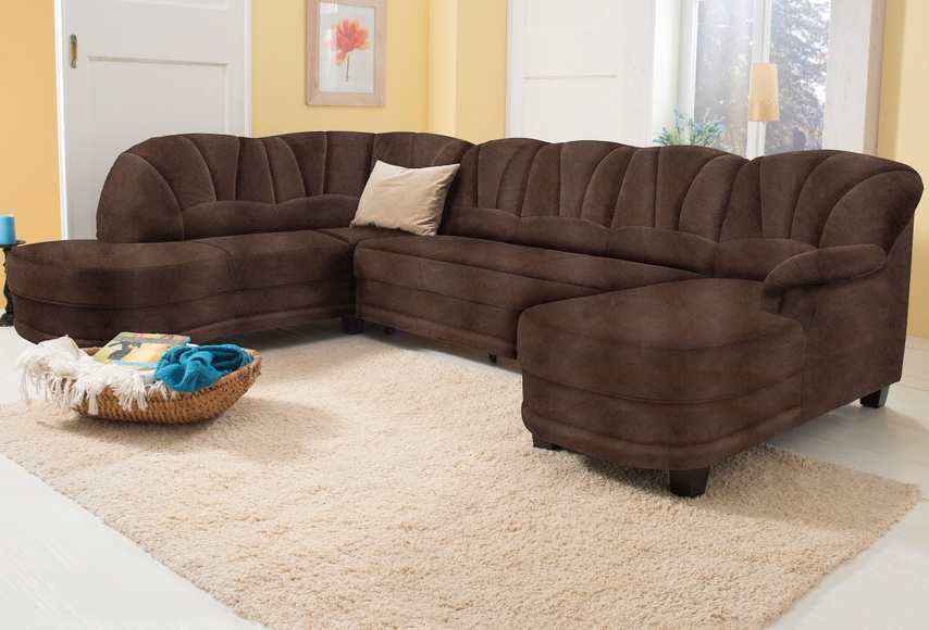Home affaire Wohnlandschaft »Camelita«, wahlweise mit Bettfunktion