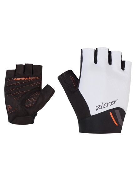 Ziener Caitilin Fahrradhandschuhe Damen weiß/schwarz 2022 8,5 Rennvelo Handschuhe
