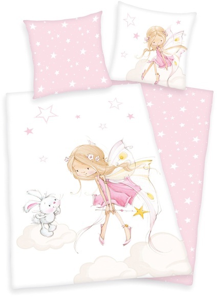 Herding Renforcé Kinder-Wendebettwäsche Little Fairy