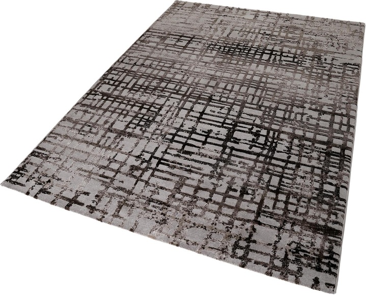 Teppich, »Velvet Grid«, Esprit, rechteckig, Höhe 12 mm, maschinell gewebt