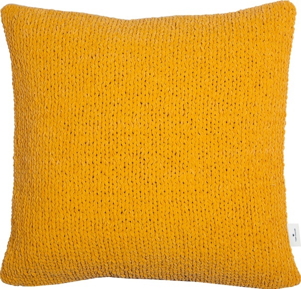 TOM TAILOR Dekokissen »Chenilleknit«, (1 St.), Dekokissen aus Strickware