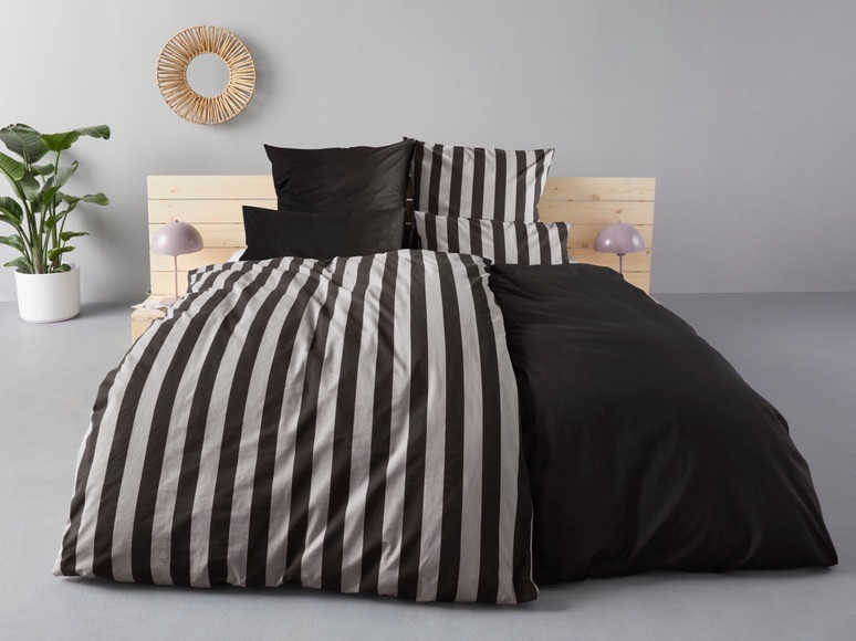 andas Wendebettwäsche »Greta Bettwäsche, für Sommer oder Winter, OEKO-TEX® zertifiziert«, (2 tlg.)