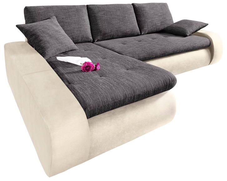 TRENDMANUFAKTUR Ecksofa, wahlweise XL oder XXL