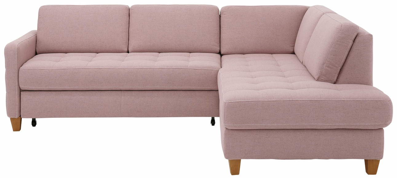 Home affaire Ecksofa »Earl«, wahlweise auch mit Bettfunktion oder Bettfunktion mit Bettkasten