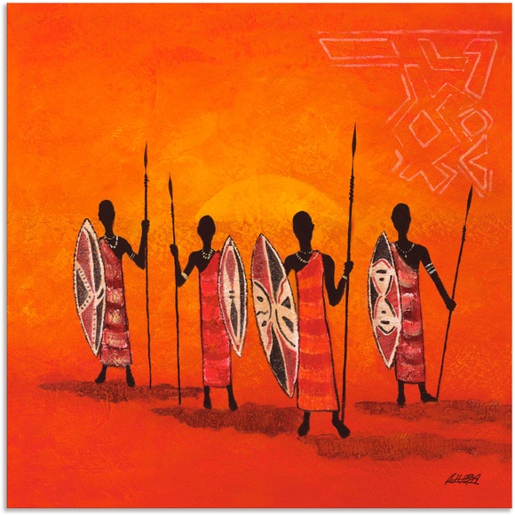 Artland Wandbild »Afrikanische Männer«