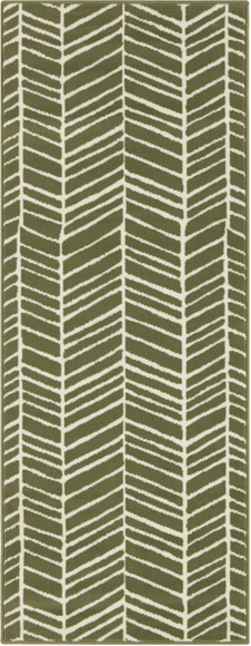 andas Läufer »Luke«, rechteckig, 8 mm Höhe, Kurzflor Läufer, Streifen Design, kräftige Farben. Wohnzimmer, Schlafzimmer, Arbeitszimmer. Robust, Pflegeleicht, Gekettelt
