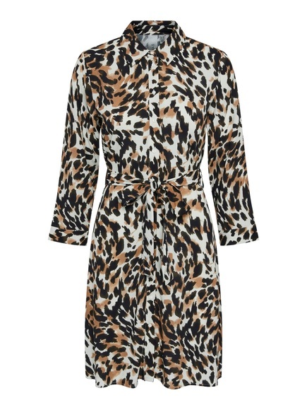 Y.A.S Hemdblusenkleid »YASSAVANNA 3/4 SHORT SHIRT DRESS S. NOOS«