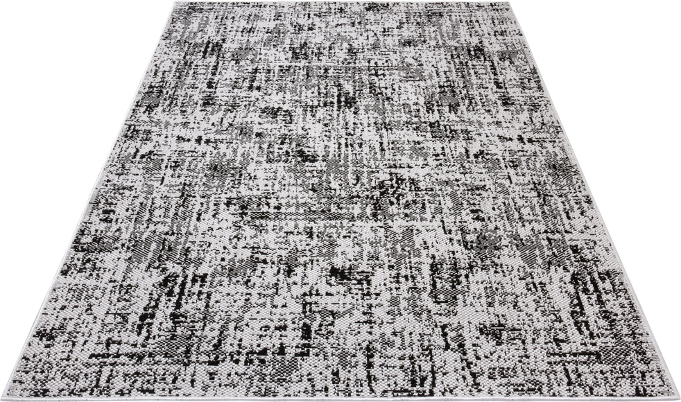 freundin Home Collection Teppich »Willa«, rechteckig, 8 mm Höhe, In-und Outdoor geeignet, Wohnzimmer, Balkon, Terrasse, Garten, Strapazierfähig und pflegeleicht, Flachgewebe