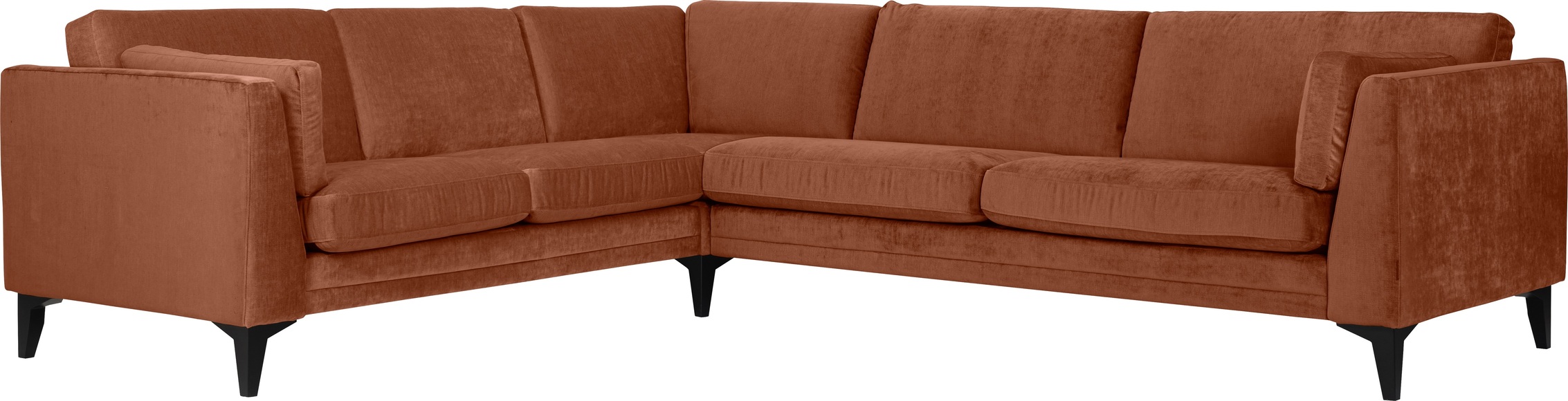 furninova Ecksofa »Avignon«, inklusive 2 Armlehnkissen, im skandinavischen Design