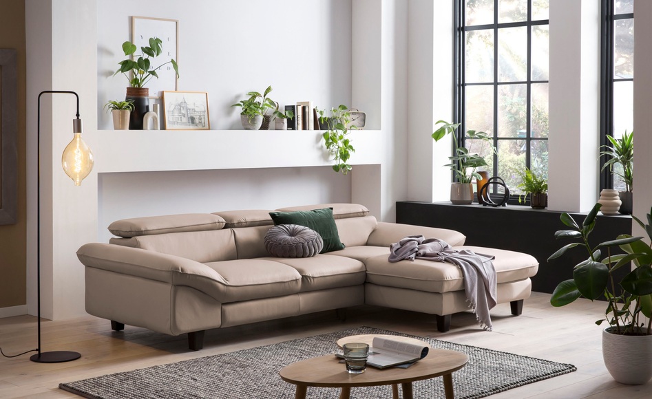 Home affaire Ecksofa »Pilot«, wahlweise mit Bettfunktion und Bettkasten