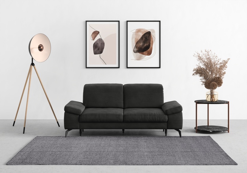 sit&more 2,5-Sitzer »Cabana«, Breite 211 cm, mit oder ohne Sitztiefen-, und Kopfteilfunktion