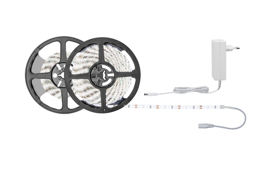 Paulmann SimpLED 78976 LED-Streifen-Komplettset mit Stecker 12 V 750 cm Tageslicht-Weiß