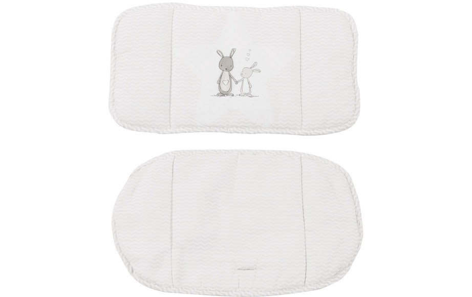 roba Sitzverkleinerer 2-teilig Fox & Bunny - weiß