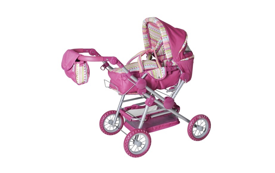 Knorrtoys Puppenwagen Twingo S Pink